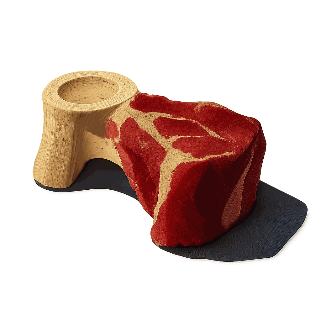 Veal bone